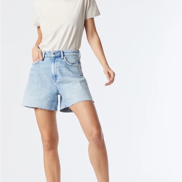 MAVI | Millie Relaxed Denim Shorts - Picture 1 of 10